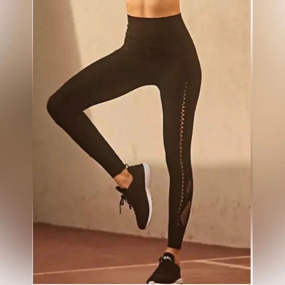 Free People High-Rise Full-Length Running Through My Mind Leggings - Picture 4 of 9